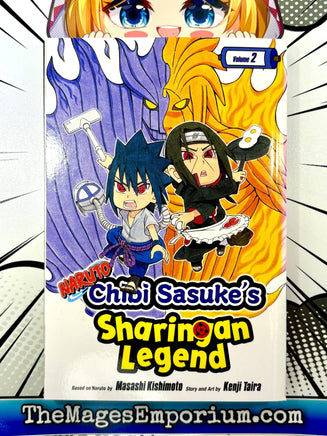 Naruto Chibi Sasuke's Sharingan Legend Vol 2 - The Mage's Emporium Viz Media 2410 UPDATEMETA Used English Manga Japanese Style Comic Book