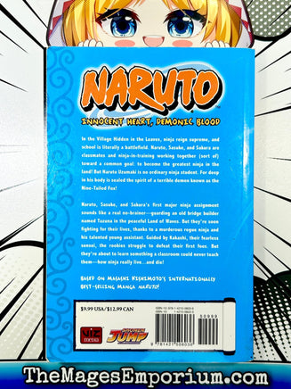 Naruto Innocent Hear, Demonic Blood Light Novel - The Mage's Emporium Viz Media UPDATEMETA Used English Light Novel Japanese Style Comic Book