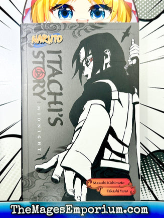 Naruto Itachi's Story Midnight Light Novel - The Mage's Emporium Viz Media 2405 alltags description Used English Light Novel Japanese Style Comic Book