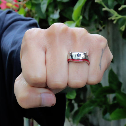 Naruto™ Jiraiya Headband Ring - The Mage's Emporium Mister SFC Mister SFC Shopify Collective Used English RING Japanese Style Comic Book