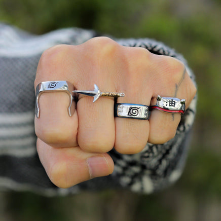 Naruto™ Minato's Kunai Ring - The Mage's Emporium Mister SFC Mister SFC Shopify Collective Used English RING Japanese Style Comic Book