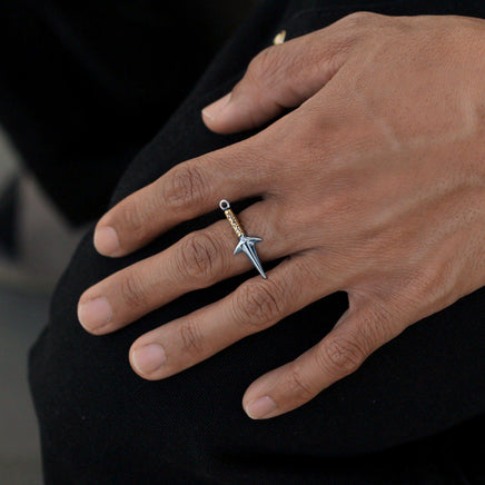 Naruto™ Minato's Kunai Ring - The Mage's Emporium Mister SFC Mister SFC Shopify Collective Used English RING Japanese Style Comic Book