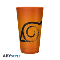 NARUTO SHIPPUDEN Gift Set XXL glass + Pin + Notebook Konoha