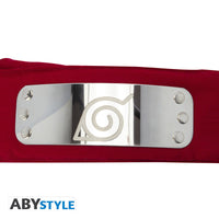 NARUTO SHIPPUDEN Headband Red Konoha Adult size