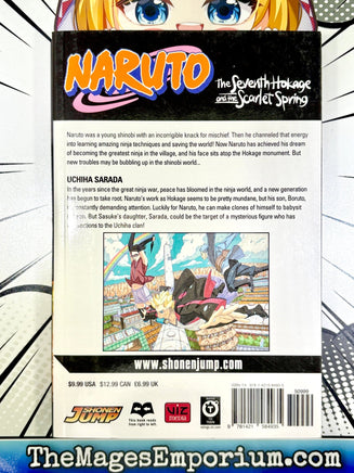 Naruto The Seventh Hokage and the Scarlet Spring - The Mage's Emporium Viz Media 2501 BackInStock UPDATEMETA Used English Manga Japanese Style Comic Book