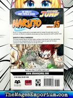 Naruto Vol 15 - The Mage's Emporium Viz Media 2405 bis7 copydes Used English Manga Japanese Style Comic Book