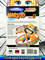 Naruto Vol 17 - The Mage's Emporium Viz Media 2408 BackInStock UPDATEMETA Used English Manga Japanese Style Comic Book