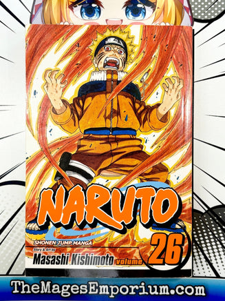 Naruto Vol 26 - The Mage's Emporium Viz Media 2409 BackInStock UPDATEMETA Used English Manga Japanese Style Comic Book