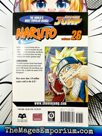 Naruto Vol 26 - The Mage's Emporium Viz Media 2409 BackInStock UPDATEMETA Used English Manga Japanese Style Comic Book