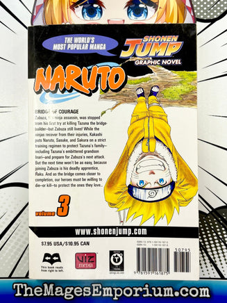 Naruto Vol 3 - The Mage's Emporium Viz Media 2409 BackInStock UPDATEMETA Used English Manga Japanese Style Comic Book