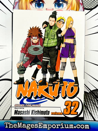 Naruto Vol 32 - The Mage's Emporium Viz Media 2409 BackInStock freebies Used English Manga Japanese Style Comic Book