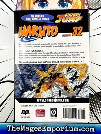 Naruto Vol 32 - The Mage's Emporium Viz Media 2409 BackInStock freebies Used English Manga Japanese Style Comic Book