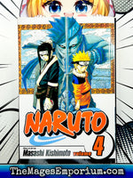 Naruto Vol 4 - The Mage's Emporium Viz Media 2404 bis3 copydes Used English Manga Japanese Style Comic Book