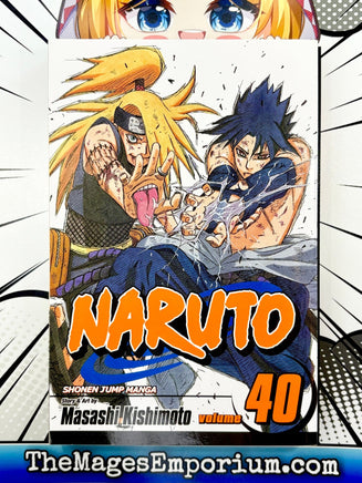 Naruto Vol 40 - The Mage's Emporium Viz Media 2409 BackInStock UPDATEMETA Used English Manga Japanese Style Comic Book