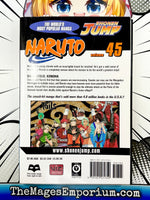 Naruto Vol 45 - The Mage's Emporium Viz Media 2409 BackInStock UPDATEMETA Used English Manga Japanese Style Comic Book