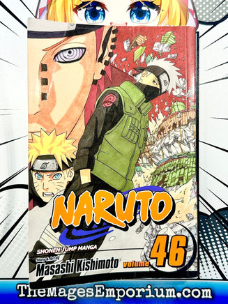 Naruto Vol 46 - The Mage's Emporium Viz Media 2404 bis3 bis7 Used English Manga Japanese Style Comic Book