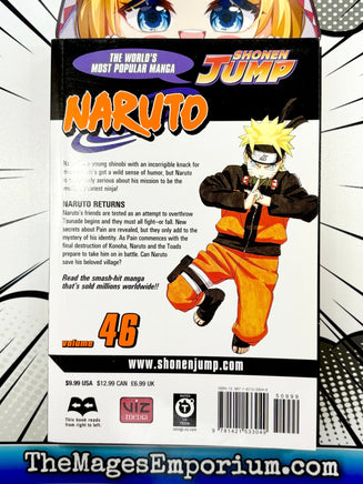 Naruto Vol 46 - The Mage's Emporium Viz Media 2409 BackInStock UPDATEMETA Used English Manga Japanese Style Comic Book