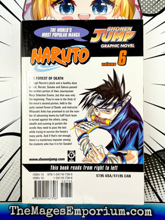 Naruto Vol 6 - The Mage's Emporium Viz Media 2409 BackInStock freebies Used English Manga Japanese Style Comic Book