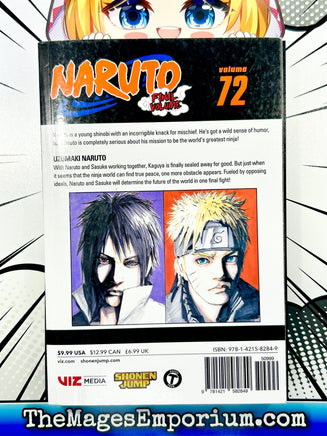 Naruto Vol 72 - The Mage's Emporium Viz Media 2010's 2309 2403 Used English Manga Japanese Style Comic Book