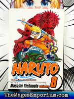 Naruto Vol 8 - The Mage's Emporium Viz Media 2409 BackInStock freebies Used English Manga Japanese Style Comic Book