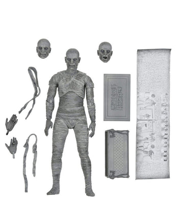 NECA Universal Monsters: Ultimate Mummy (Black & White) - The Mage's Emporium Little Shop of Magic Little Shop of Magic Shopify Collective Used English Toys and Collectible Japanese Style Comic Book