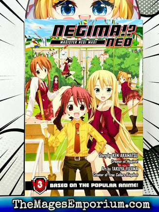 Negima!? Neo Vol 3 - The Mage's Emporium Kodansha 2408 BackInStock UPDATEMETA Used English Manga Japanese Style Comic Book