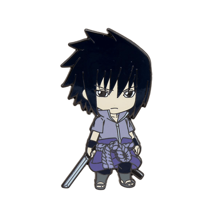 Nendoroid Pin: Naruto Shippuden - Sasuke Uchiha #6 - The Mage's Emporium Shumi Toys & Gifts Shopify Collective Shumi Toys & Gifts Used English Nendoroid Pins Japanese Style Comic Book