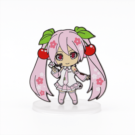 Nendoroid Pin: Vocaloid - Sakura Miku #48 - The Mage's Emporium Shumi Toys & Gifts Shopify Collective Shumi Toys & Gifts Used English Nendoroid Pins Japanese Style Comic Book