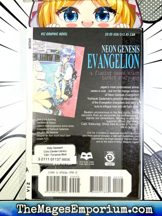 Neon Genesis Evangelion Vol 2 Ex Library - The Mage's Emporium Viz Media 2501 UPDATEMETA Used English Manga Japanese Style Comic Book