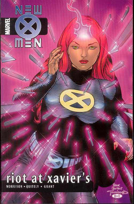 NEW X - MEN TP VOL 04 RIOT AT XAVIERS - The Mage's Emporium The Multiverse Shopify Collective The Multiverse Used English Graphic Novels Japanese Style Comic Book