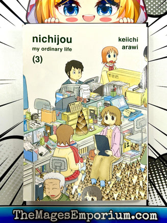 Nichijou My Ordinary Life Vol 3 - The Mage's Emporium Vertical 2411 BackInStock UPDATEMETA Used English Manga Japanese Style Comic Book