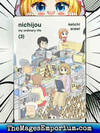 Nichijou My Ordinary Life Vol 3 - The Mage's Emporium Vertical 2408 UPDATEMETA Used English Manga Japanese Style Comic Book