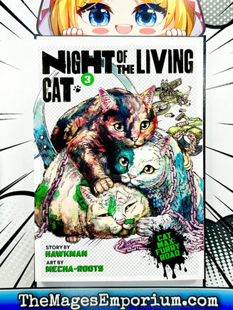 Night of the Living Cat Vol 3 - The Mage's Emporium Seven Seas 2405 alltags description Used English Manga Japanese Style Comic Book