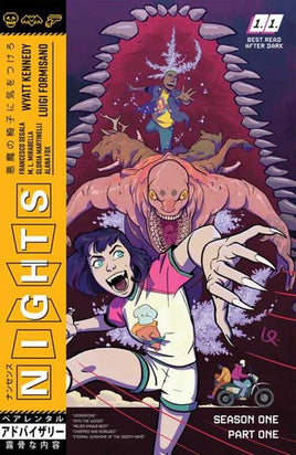 Nights Season One TPB Volume 01 Part One (Mature) - The Mage's Emporium The Multiverse Shopify Collective The Multiverse Used English Graphic Novels Japanese Style Comic Book