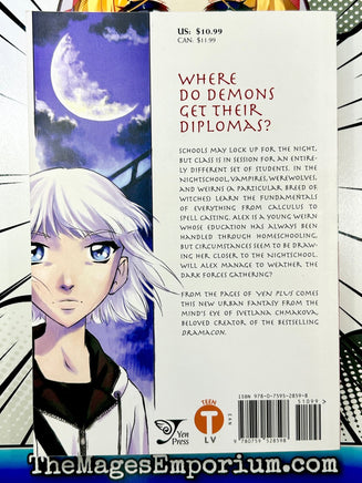 Nightschool The Weirn Books Vol 1 - The Mage's Emporium Yen Press 2407 BackInStock UPDATEMETA Used English Manga Japanese Style Comic Book