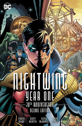 Nightwing Year One 20th Anniversary Deluxe Edition Hardcover Book Market Scott Mcdaniel Edition - The Mage's Emporium The Multiverse outofstock Shopify Collective The Multiverse Used English Graphic Novels Japanese Style Comic Book