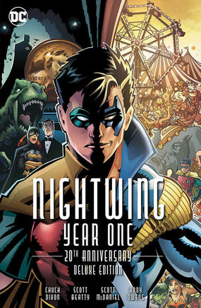 Nightwing Year One 20th Anniversary Deluxe Edition Hardcover Book Market Scott Mcdaniel Edition - The Mage's Emporium The Multiverse outofstock Shopify Collective The Multiverse Used English Graphic Novels Japanese Style Comic Book
