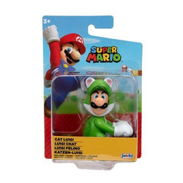 Nintendo Super Mario 2 1/2" Mini - Figure - Cat Luigi - The Mage's Emporium ToyShnip Shopify Collective ToyShnip Used English Action & Toy Figures Japanese Style Comic Book