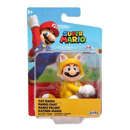 Nintendo Super Mario - 2 1/2" Mini - Figure - Cat Mario - The Mage's Emporium ToyShnip Shopify Collective ToyShnip Used English Toys & Games Japanese Style Comic Book