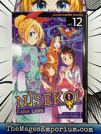 Nisekoi False Love Vol 12 - The Mage's Emporium Viz Media outofstock UPDATEMETA Used English Manga Japanese Style Comic Book