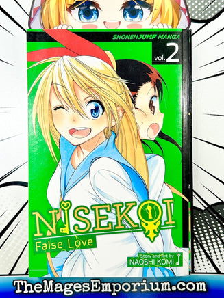 Nisekoi False Love Vol 2 - The Mage's Emporium Viz Media 2408 UPDATEMETA Used English Manga Japanese Style Comic Book