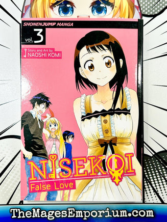 Nisekoi False Love Vol 3 - The Mage's Emporium Viz Media outofstock UPDATEMETA Used English Manga Japanese Style Comic Book