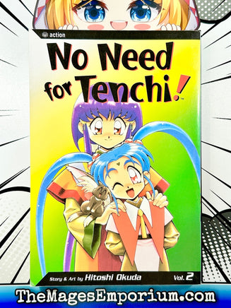 No Need for Tenchi! Vol 2 - The Mage's Emporium Viz Media 2408 UPDATEMETA Used English Manga Japanese Style Comic Book