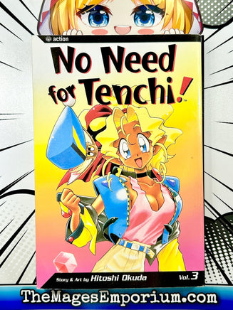 No Need for Tnechi! Vol 3 - The Mage's Emporium Viz Media 2408 UPDATEMETA Used English Manga Japanese Style Comic Book