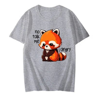 "No Talk Me I Angry" Red Panda T-Shirt - The Mage's Emporium Kore Kawaii Kore Kawaii Shopify Collective Used English Japanese Style Comic Book