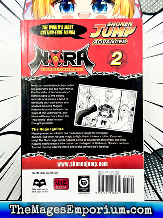 Nora The Last Chronicle of Devildom Vol 2 - The Mage's Emporium Viz Media 2404 bis5 copydes Used English Manga Japanese Style Comic Book