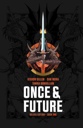 Once & Future Deluxe Edition Hardcover Book 01 - The Mage's Emporium The Multiverse Shopify Collective The Multiverse Used English Graphic Novels Japanese Style Comic Book