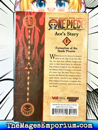 One Piece Ace's Story Vol 1 Light Novel - The Mage's Emporium Viz Media 2409 BackInStock UPDATEMETA Used English Light Novel Japanese Style Comic Book