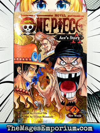 One Piece Ace's Story Vol 2 Light Novel - The Mage's Emporium Viz Media 2405 alltags description Used English Light Novel Japanese Style Comic Book