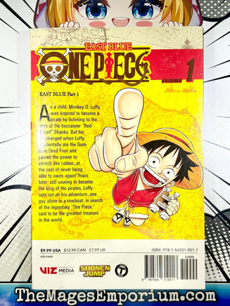 One Piece Vol 1 - The Mage's Emporium Viz Media 2412 BackInStock UPDATEMETA Used English Manga Japanese Style Comic Book